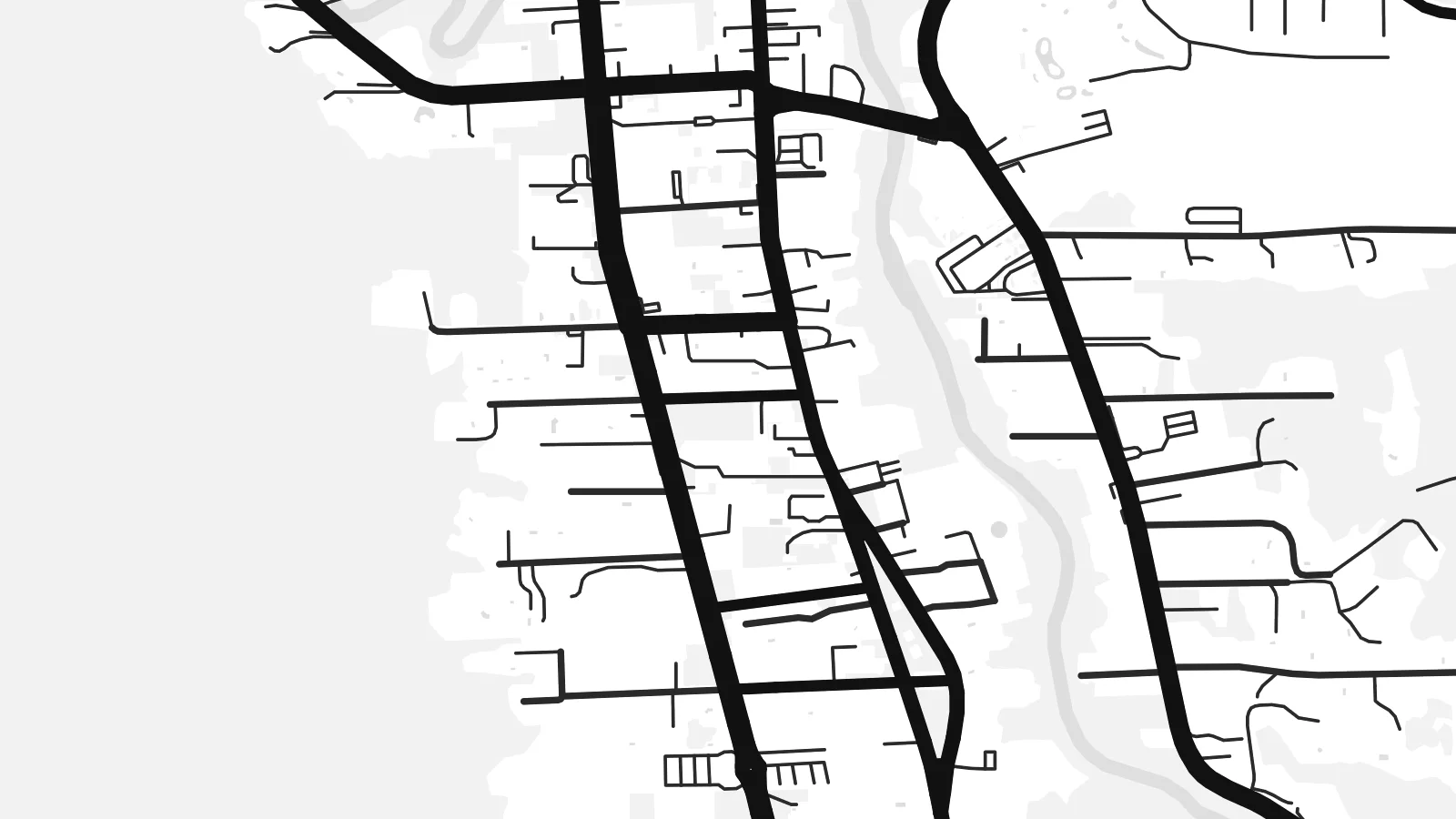 Close-up of the Pomerode map poster at print resolution