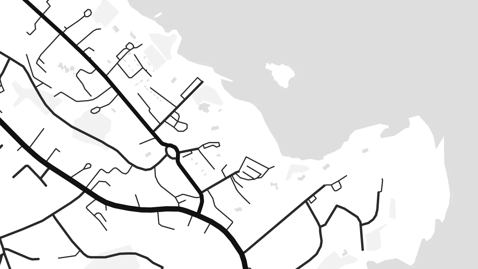 Close-up of the Protaras map poster at print resolution