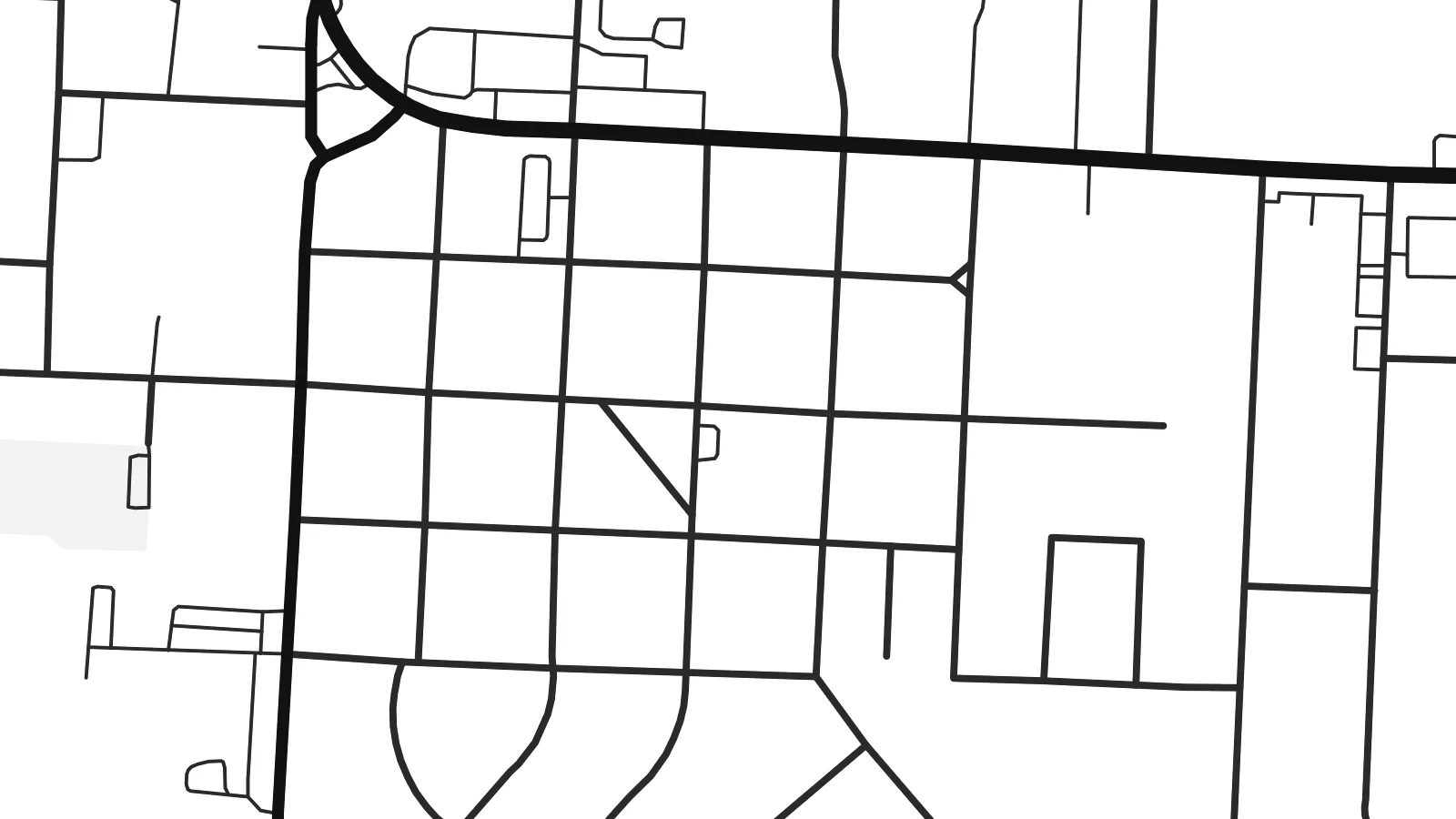 Close-up of the Raymore map poster at print resolution