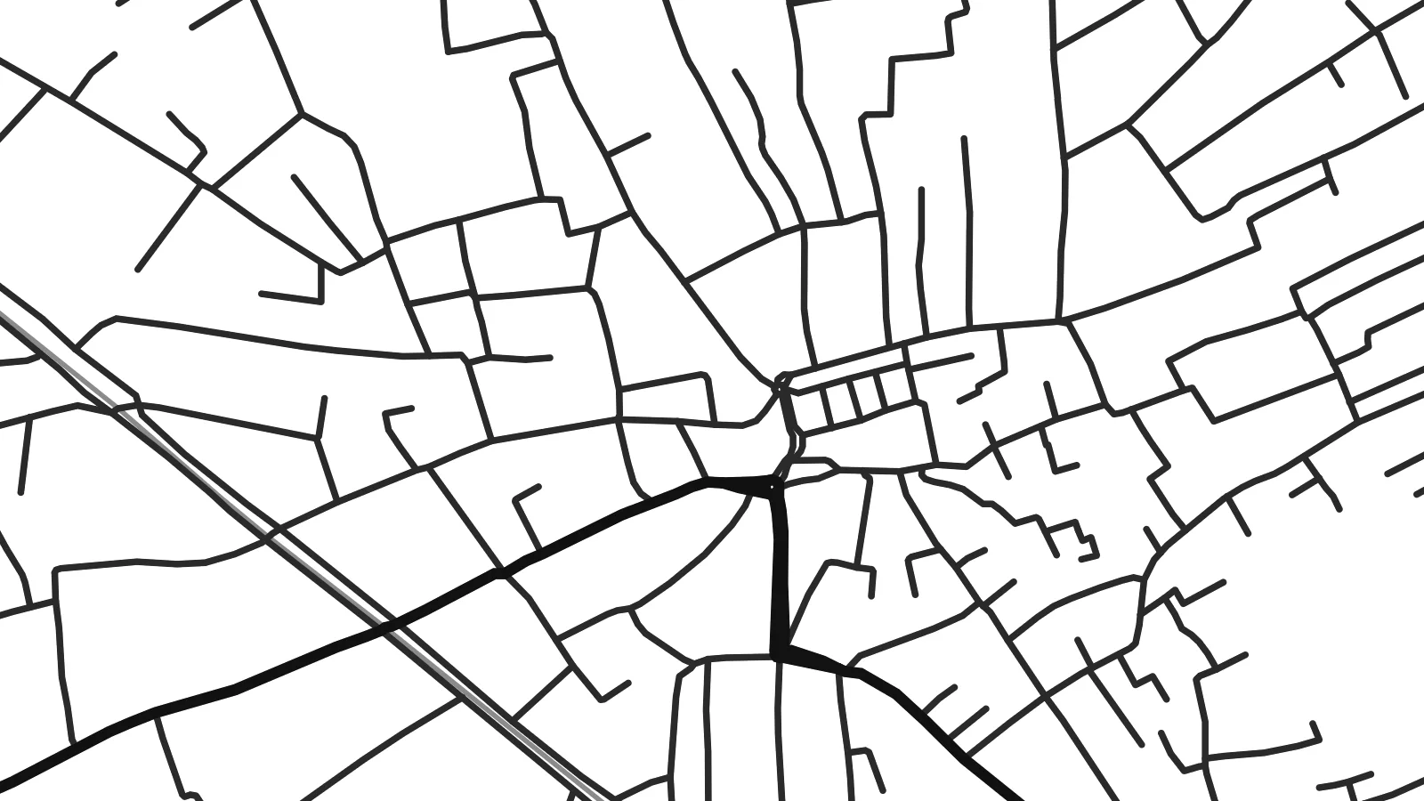 Close-up of the Rhennouch map poster at print resolution