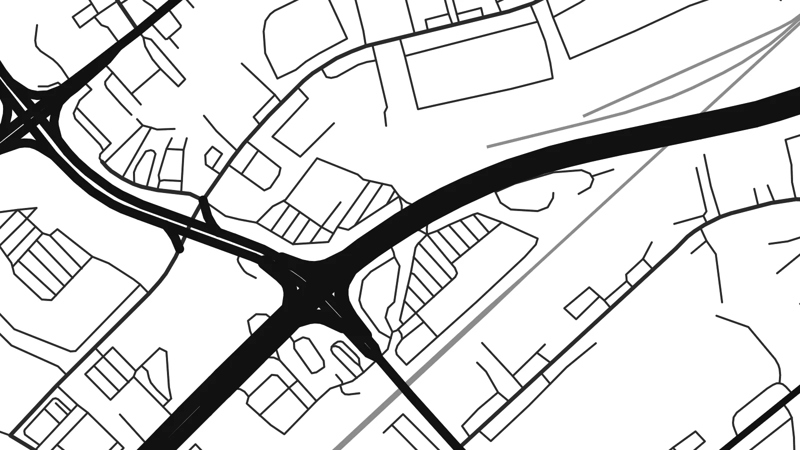 Close-up of the Rossville map poster at print resolution