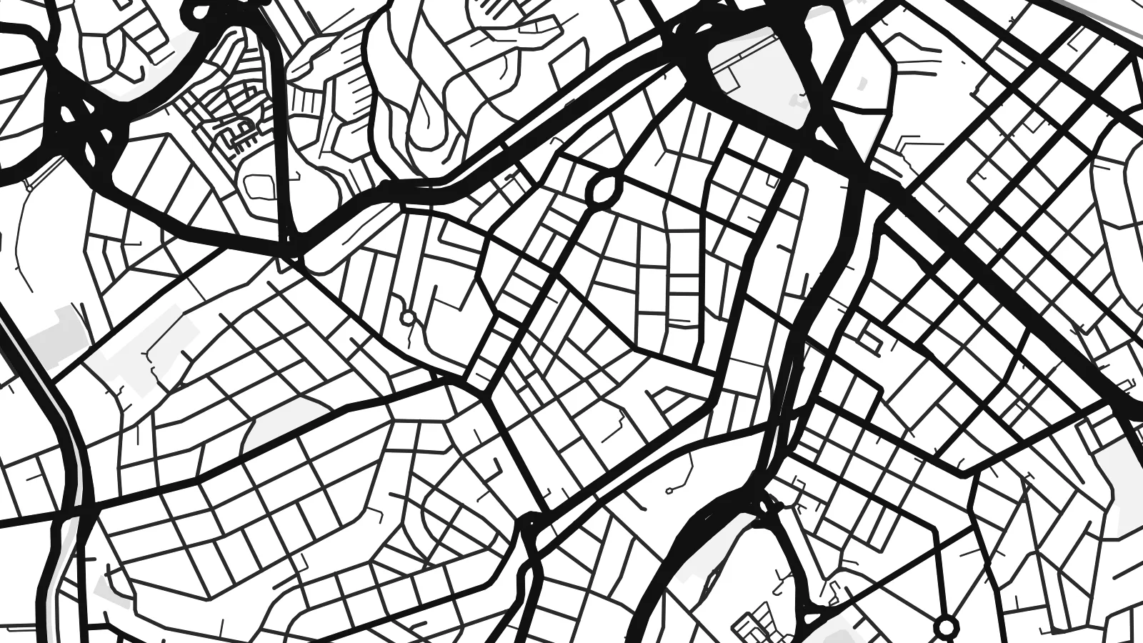 Pôster mapa de Santo André — 300 DPI