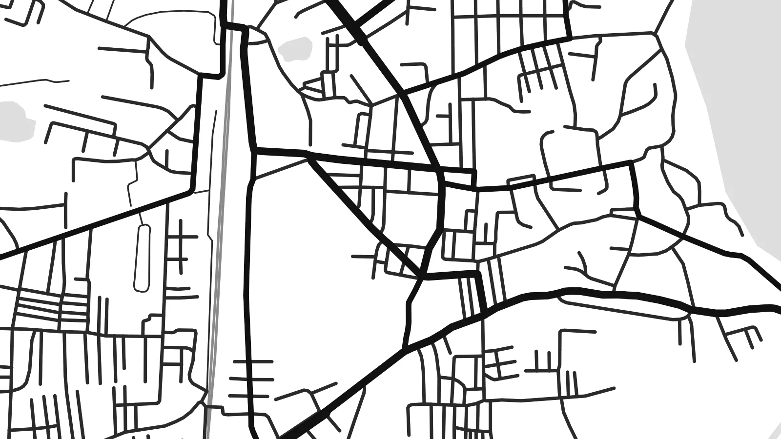 Close-up of the Siddhapur map poster at print resolution