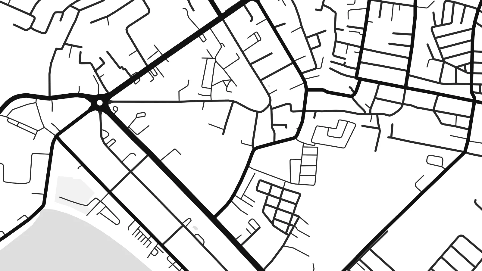 Close-up of the Sihanoukville map poster at print resolution