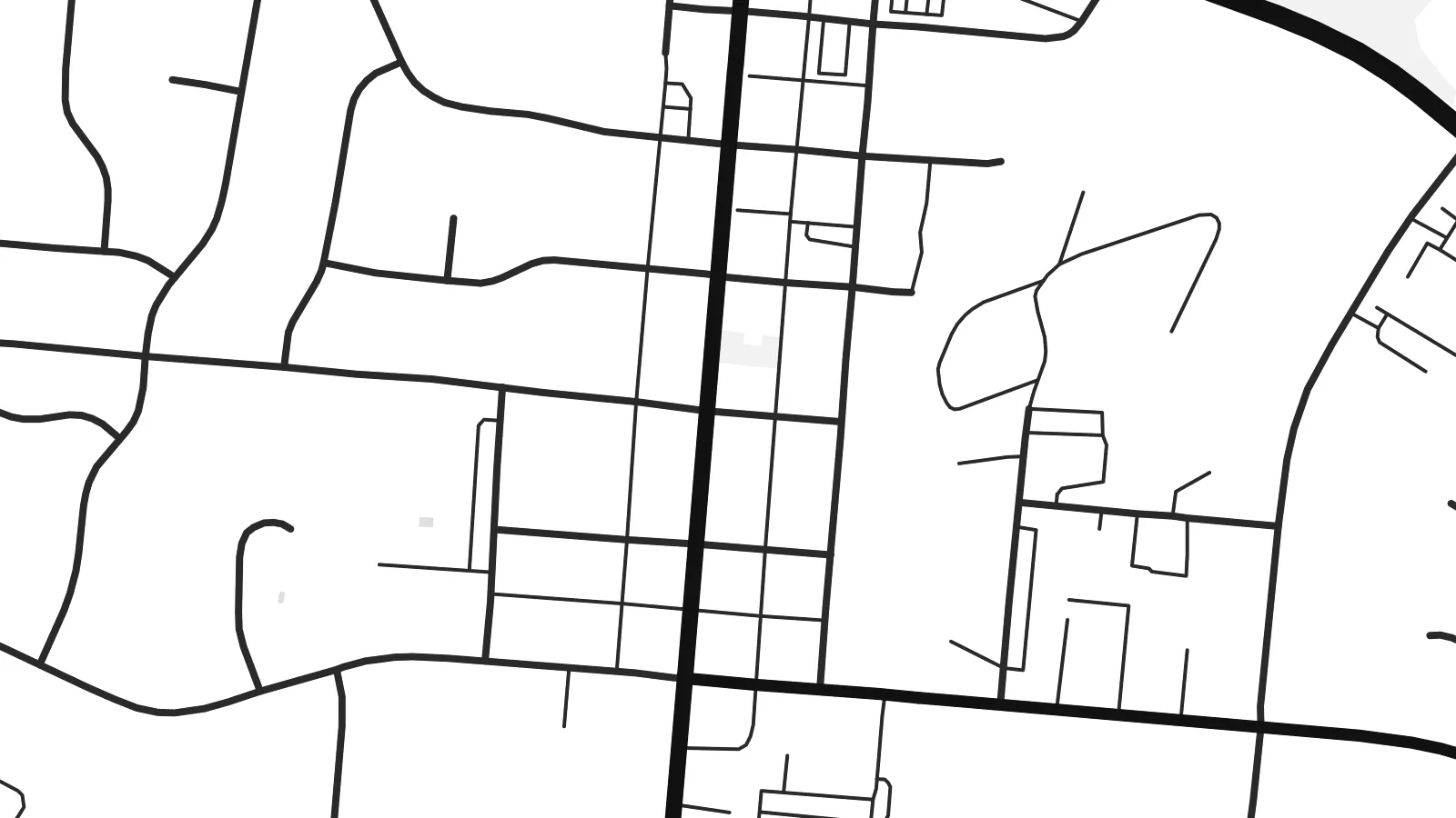 Close-up of the Springboro map poster at print resolution