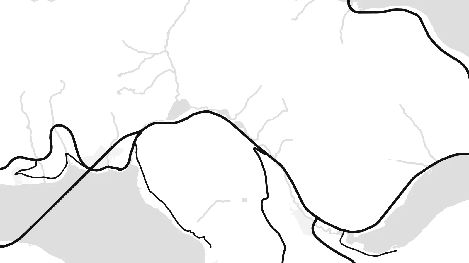 Close-up of the Streymoy map poster at print resolution
