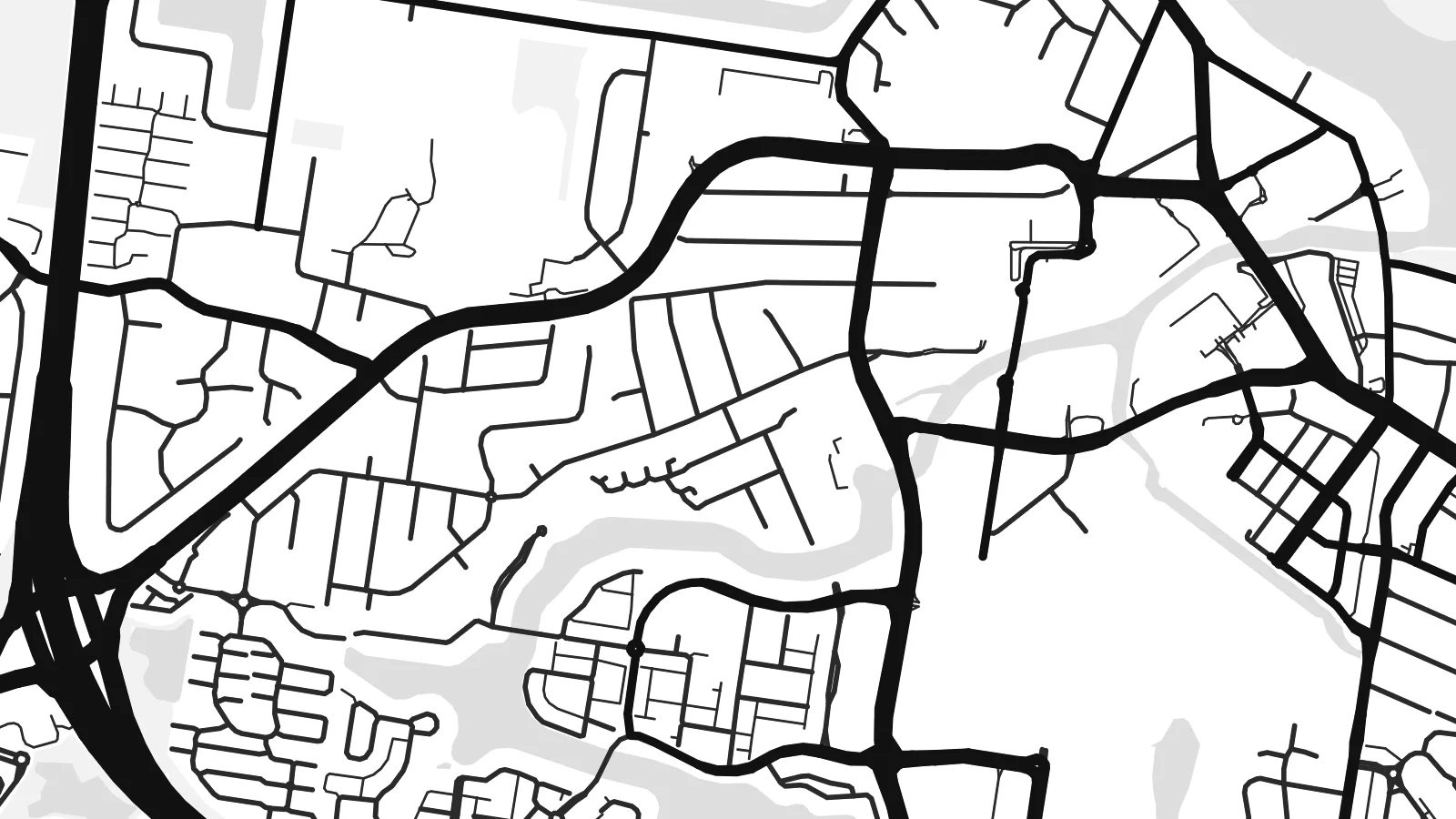 Close-up of the Sunshine Coast map poster at print resolution