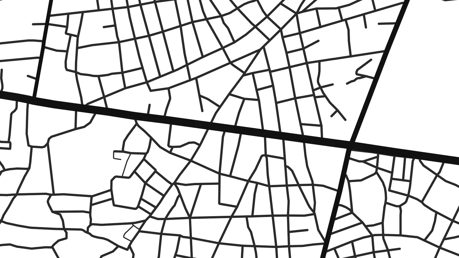 Close-up of the Thiadiaye map poster at print resolution