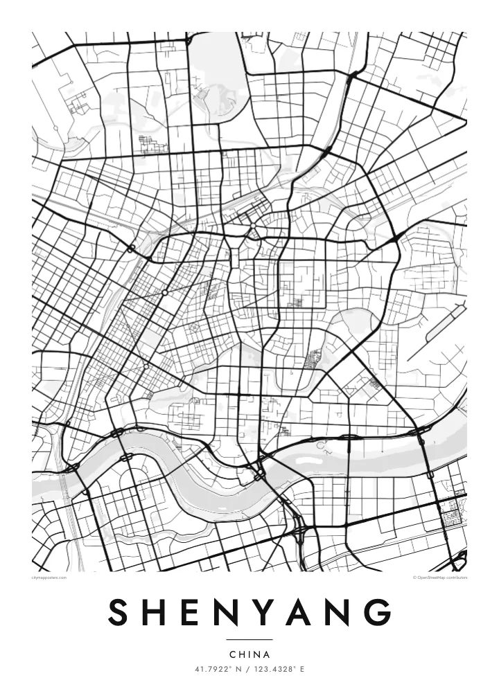 Shenyang Harita Posteri — Classic