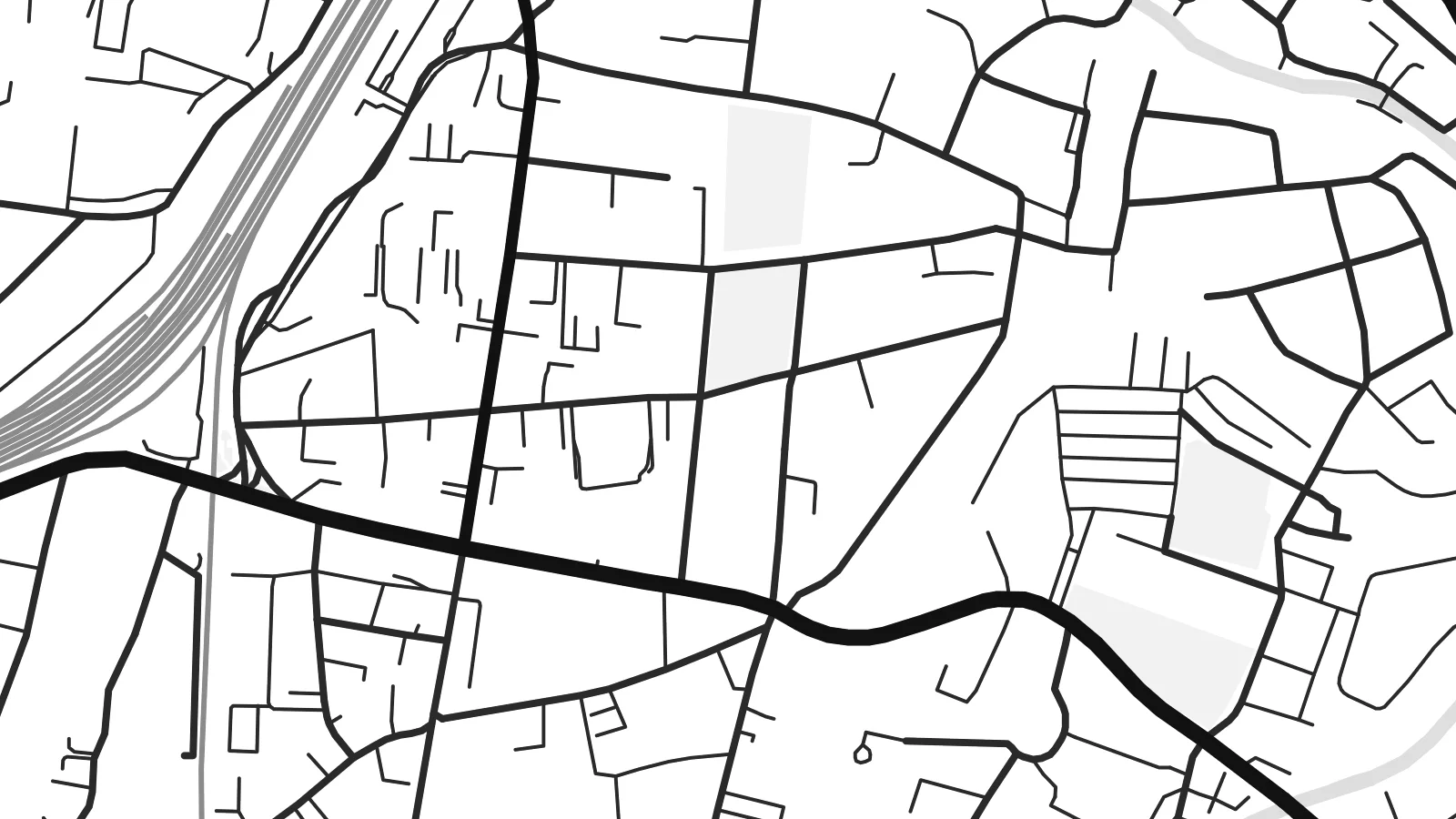 Close-up of the Traunstein map poster at print resolution