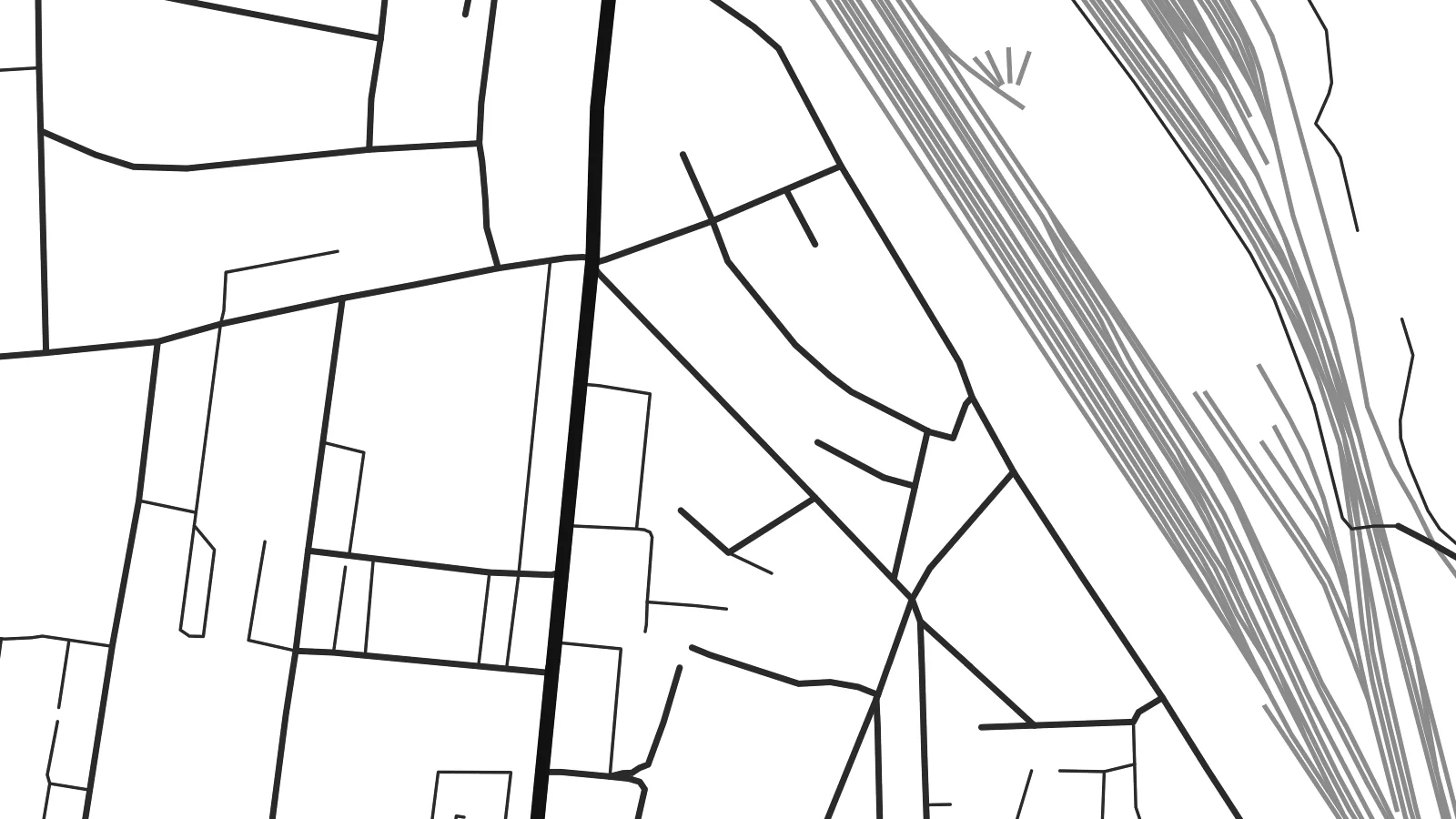 Close-up of the Uzlovaya map poster at print resolution