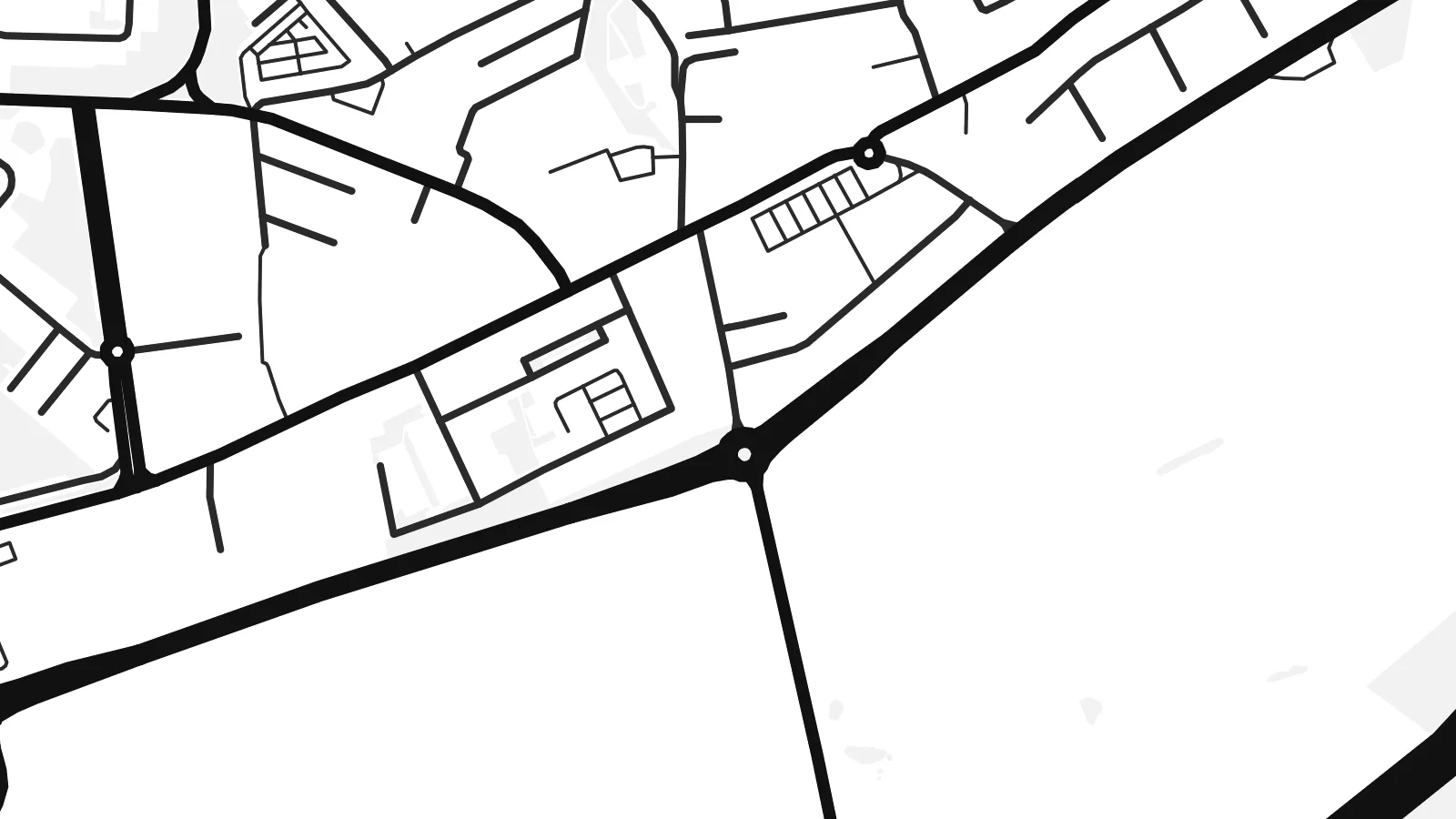 Close-up of the Vialonga map poster at print resolution