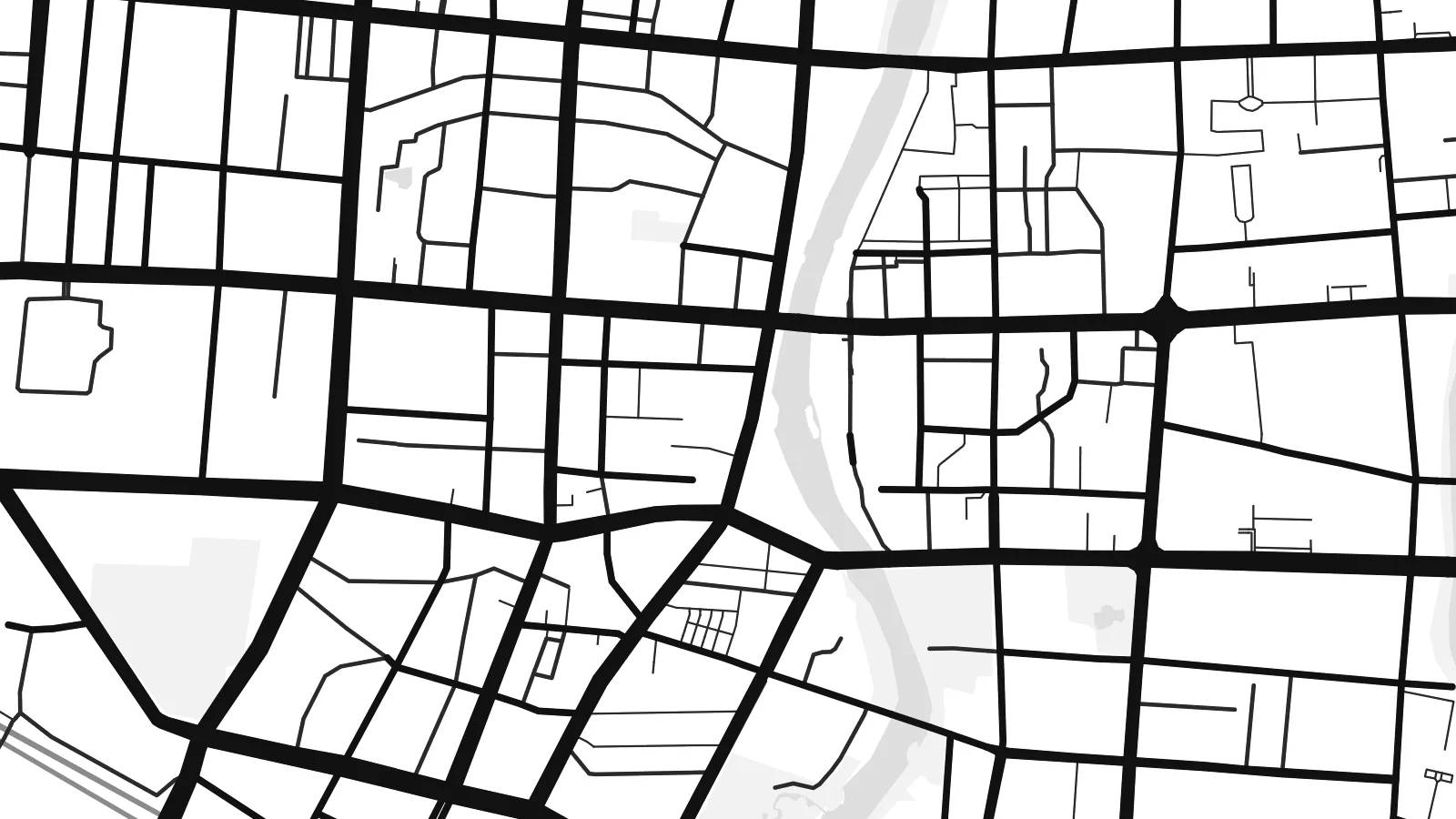 Close-up of the Weifang map poster at print resolution