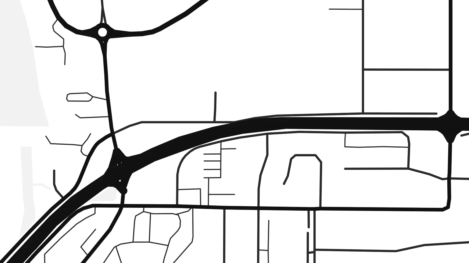 Close-up of the West Kelowna map poster at print resolution