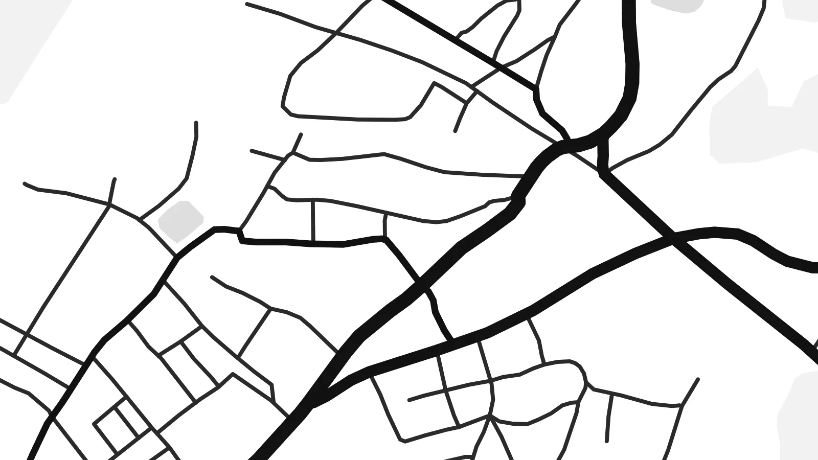 Close-up of the Yellāpur map poster at print resolution