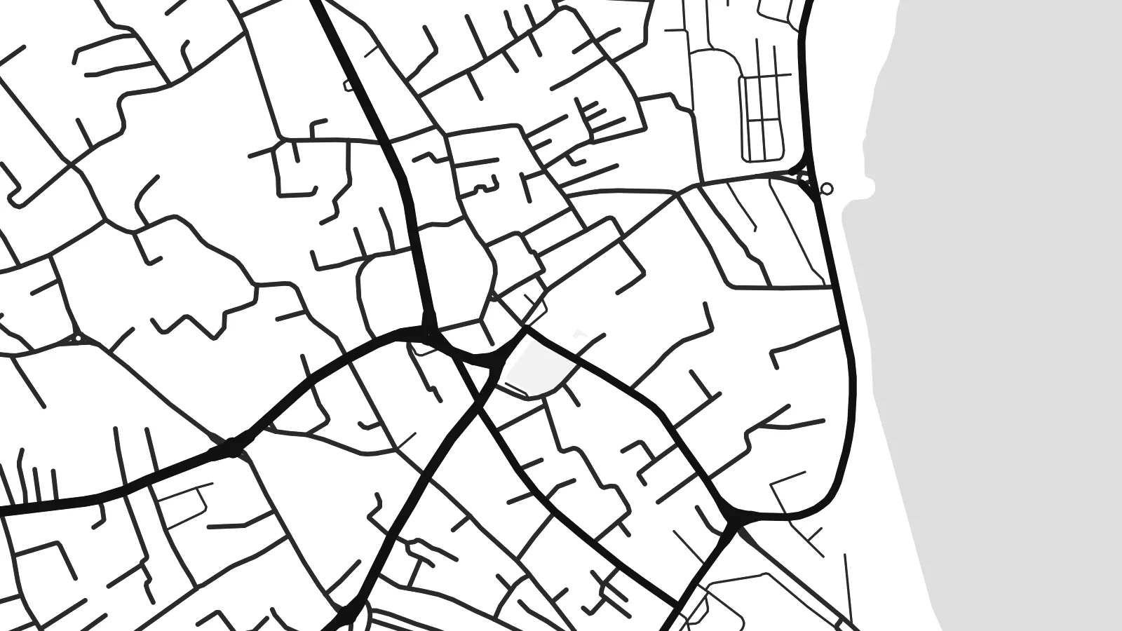 Close-up of the Zarzis map poster at print resolution